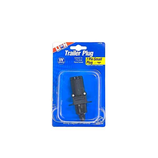 Lion Trailer Plug 7 Pin Small Round Socket