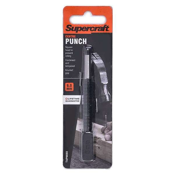 Supercraft Centre Punch 6mm