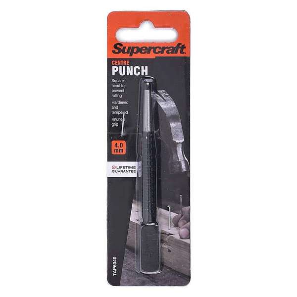 Supercraft Centre Punch 4mm