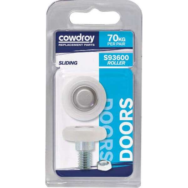 Cowdroy Convex Wheel & Nut 29mm - 2 Pack