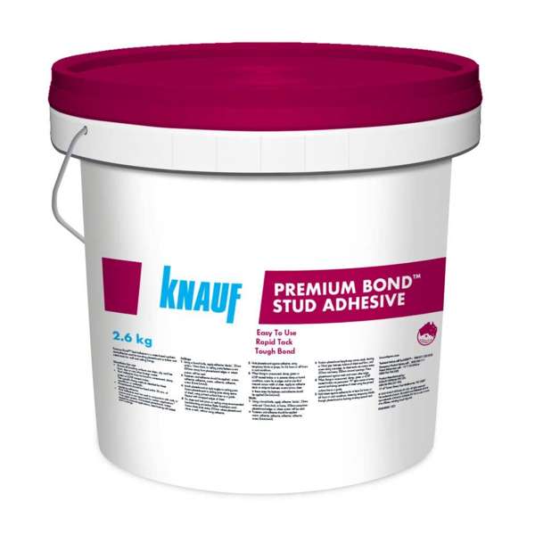 Knauf Premium Bond Stud Adhesive 2.6kg