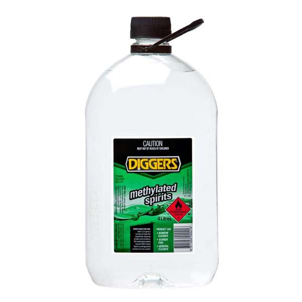 Diggers Methylated Spirits 4L