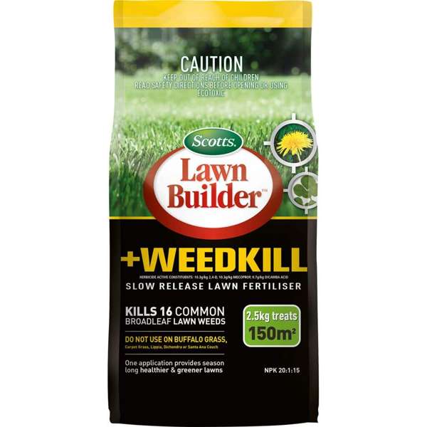 Scotts Lawn Builder & Weed Kill 2.5kg