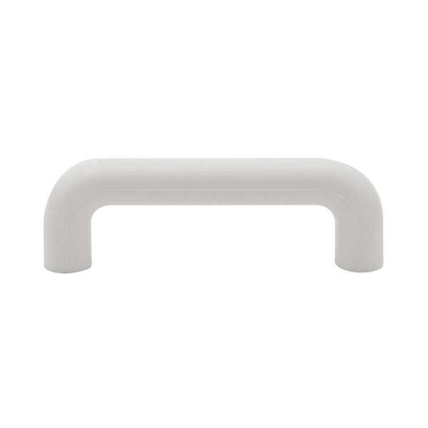 Prestige Handle D Plastic White 96 x 16mm