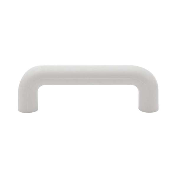 Prestige Handle D Plastic White 96 x 16mm