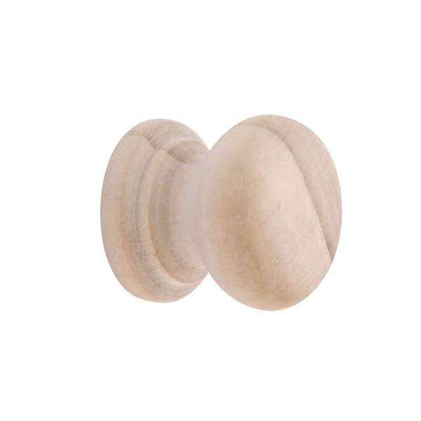 Prestige P20 Raw Pine Mushroom Knob 26mm