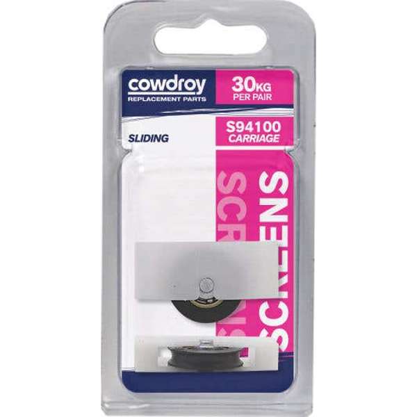 Cowdroy Sheave Concave Wheel 27mm - 2 Pack