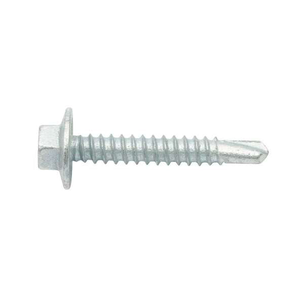 Zenith Metal Screws Hex Head Galvanised 12G x 35mm - 50 Pack