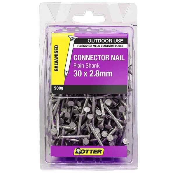 Otter Nail Concrete Galvanised 30 x 2.80mm (500g)