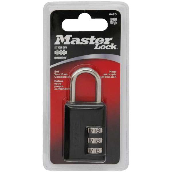 Master Lock Combination Padlock 30mm