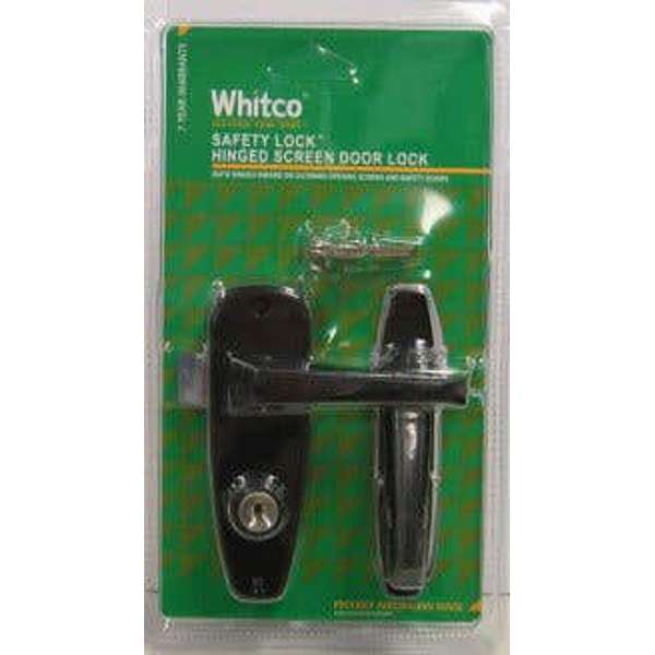 Whitco Safety Lock Hinged Screen Door Lock