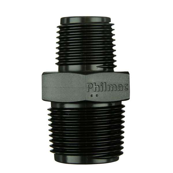 Philmac BSP Threaded Reducing Nipple 2 x 1"