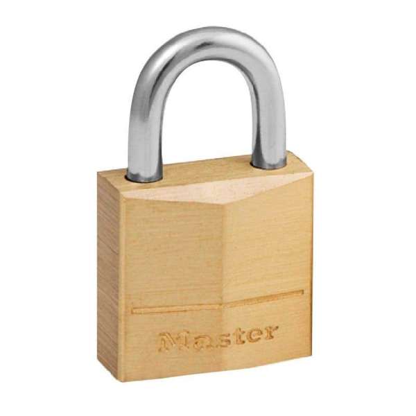 Master Lock Padlock Brass 50 x 25mm