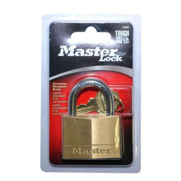 Master Lock Padlock Brass 50 x 25mm