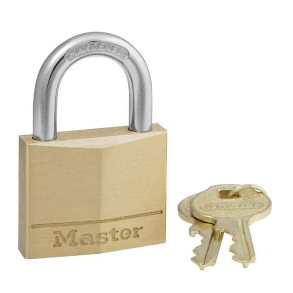 Master Lock Brass Padlock 40 x 22mm