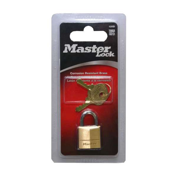 Master Lock Brass Padlock 64 x 27mm