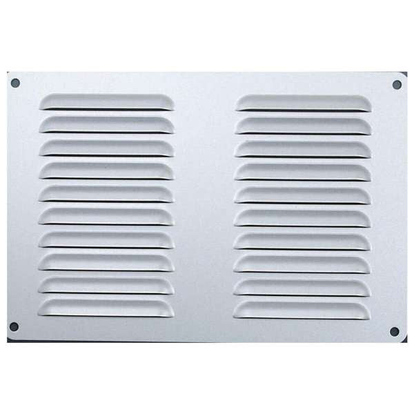 Haron Aluminum Pressed Vent Silver 225 x 150mm