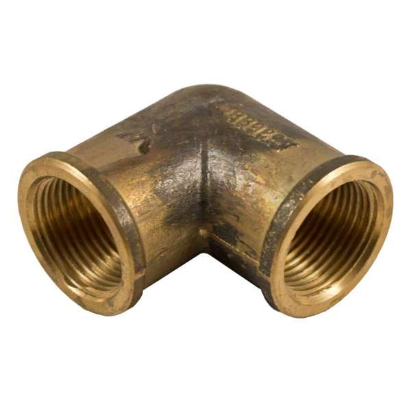 Brasshards Elbow Female & Female Brass 25mm