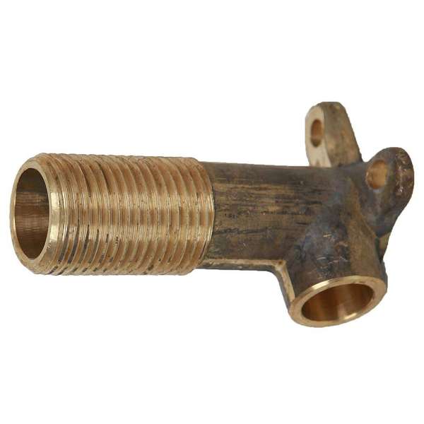 Brasshards Elbow Wall Brass 15mm Male x 15mm Capillary