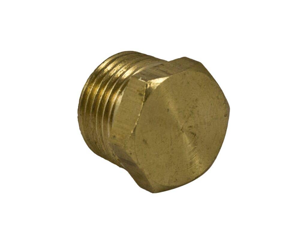 Brasshards Plug Hex Brass 6mm