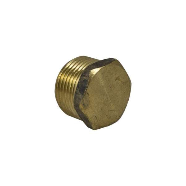 Brasshards Plug Hex Brass 25mm