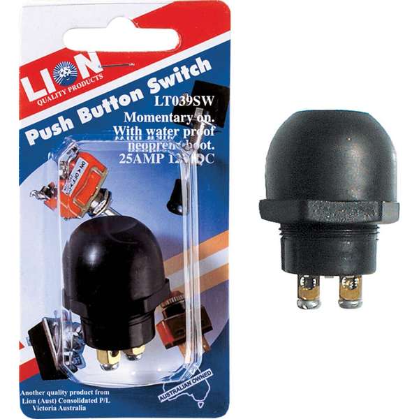 Lion Push Button Switch Black