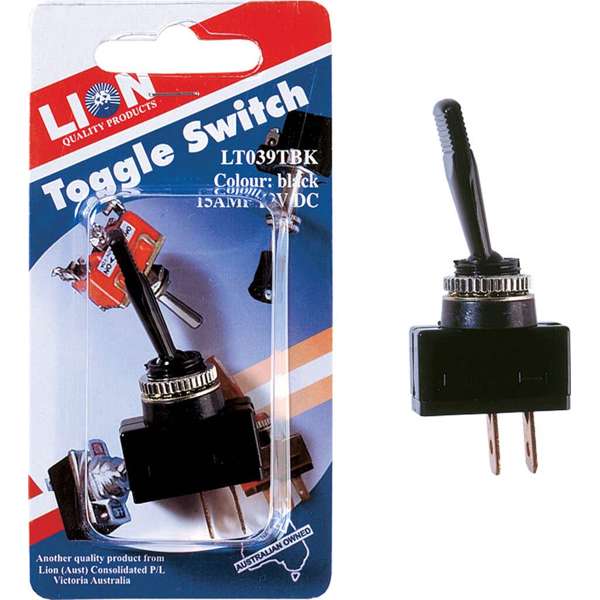 Lion Toggle Switch Black