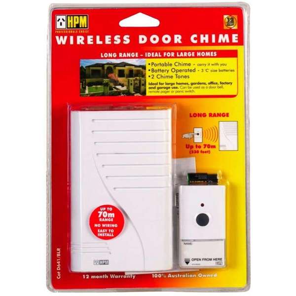 HPM Long Range Wireless Door Chime