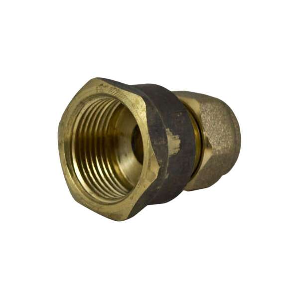 Brasshards Nylon Olive Compression Union Brass 20mm Female x 20mm Compression