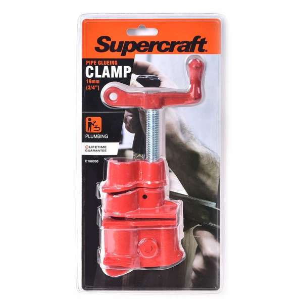 Supercraft Clamp Pipe Gluing Heavy Duty 3/4