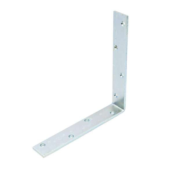 Zenith Heavy Duty Angle Bracket Zinc Plated 250 x 250 x 40mm