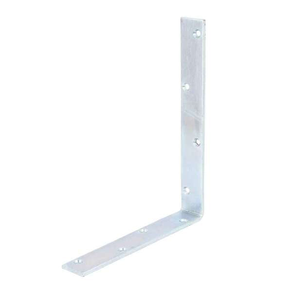 Zenith Heavy Duty Angle Bracket Zinc Plated 300 x 250 x 40mm