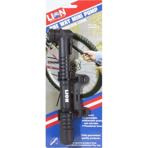 Lion One Way Mini Bike Pump