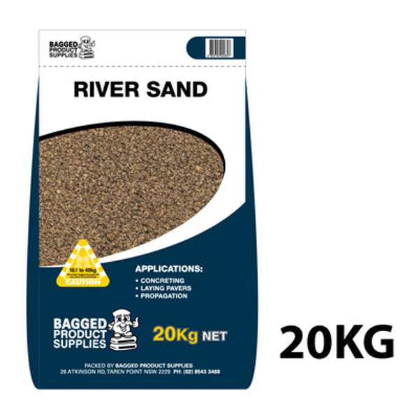 River Sand Washed (Loose per Ton)