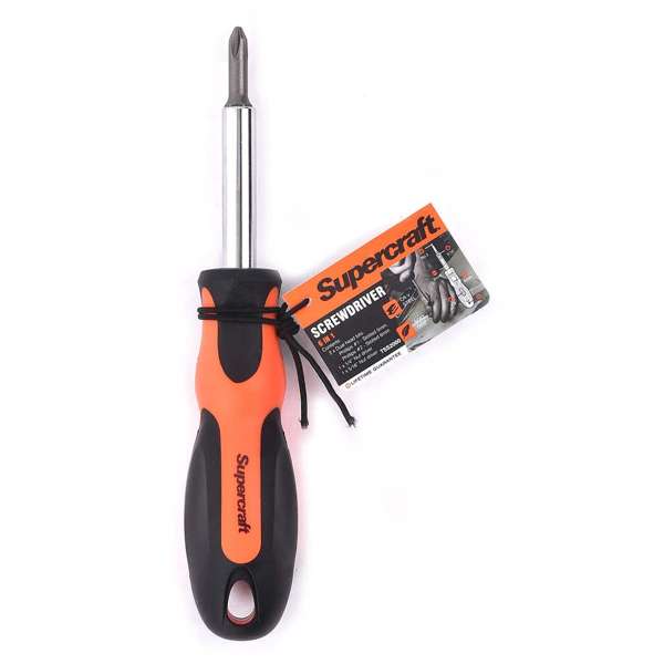 Supercraft Phillips Screwdriver Soft Grip 6 in 1