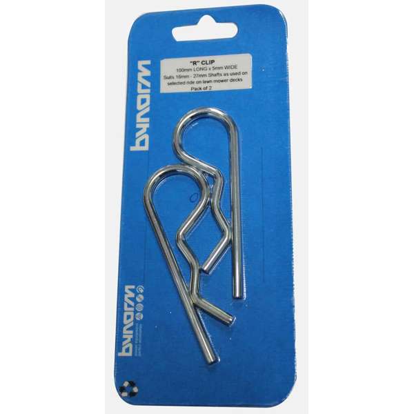 Bynorm 100 x 5mm R Clip - 2 Pack