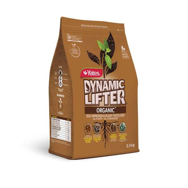 Yates Dynamic Lifter Soil Improver & Plant Fertiliser 2.5kg