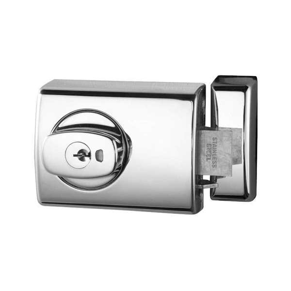 Lockwood 001 Double Cylinder Deadlatch Knob Satin Chrome Pearl