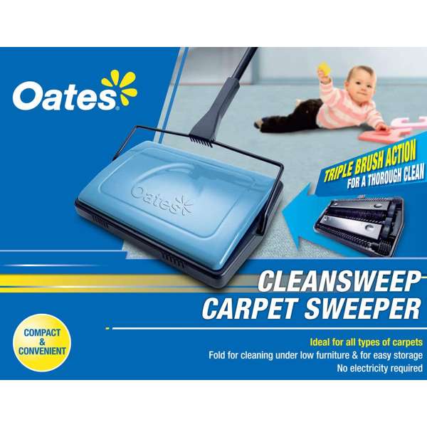 Oates Clean Sweep Carpet Sweeper