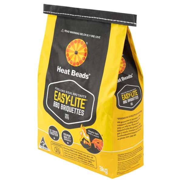 Heat Beads Easylite BBQ Briquettes 3kg