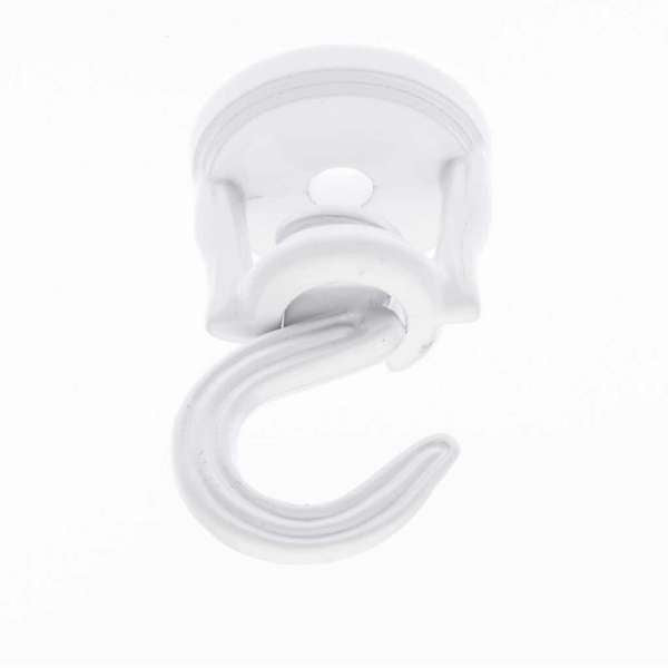 Zenith Ceiling Swivel Planter Hook White Small - 1 Pack