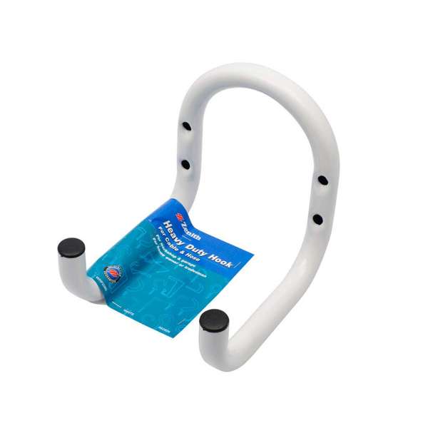 Zenith Tubular Hose Storage Hook White - 1 Pack