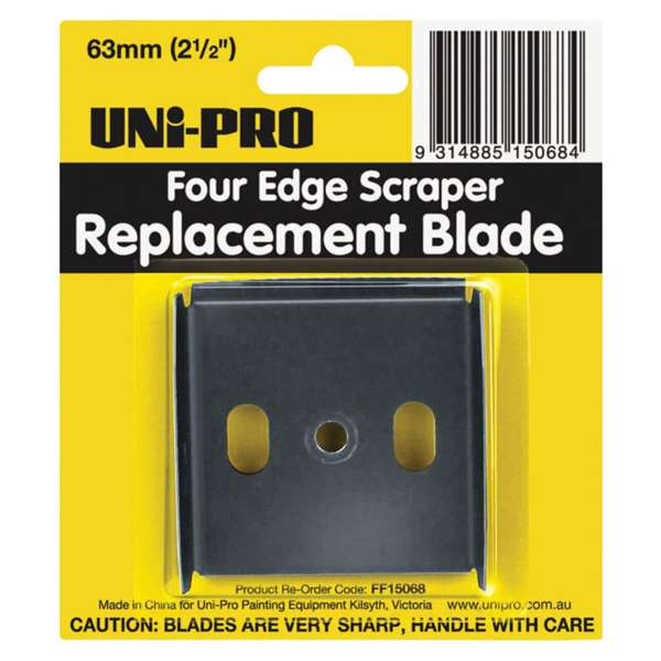 Uni-Pro Scraper Four Edge Replacement Blade 63mm