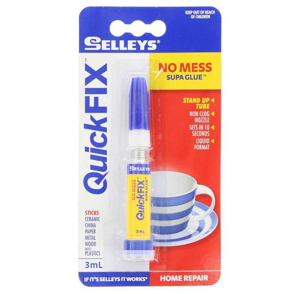 Selleys Quick Fix No Mess Supa Glue 3ml