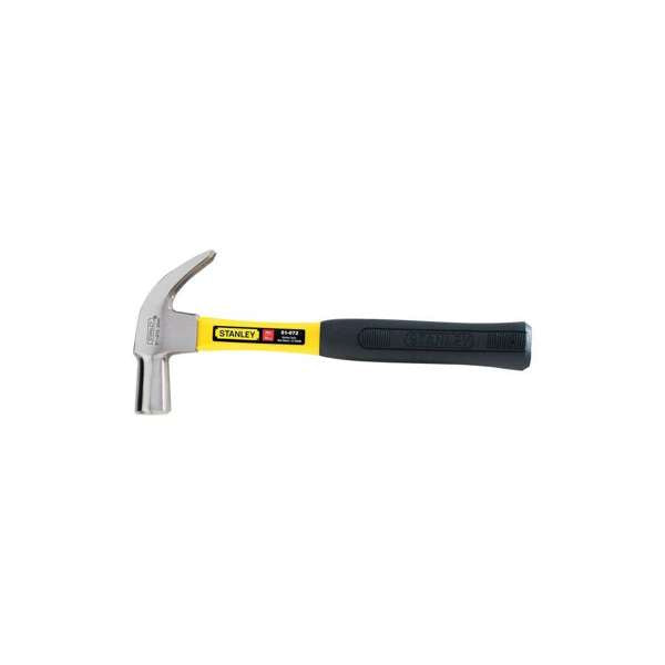 Stanley Fibreglass Claw Hammer 565g