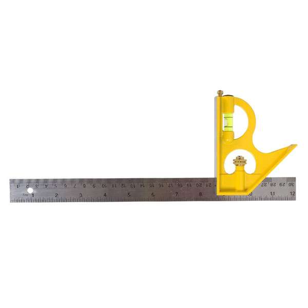 Crescent Lufkin Combination Square Stainless Steel 300mm LCS12