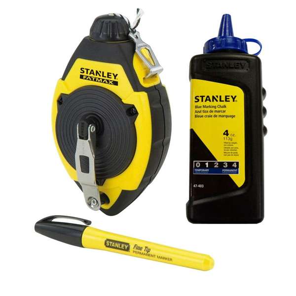 Stanley FatMax Chalk Line Set 1L - 3 Piece