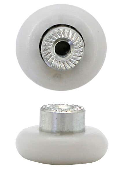 Cowdroy Convex Wheel & Screw 20mm - 2 Pack
