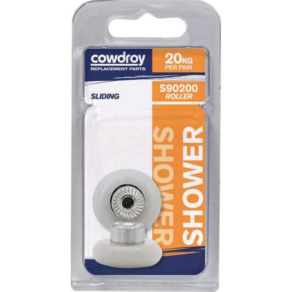 Cowdroy Convex Wheel & Screw 20mm - 2 Pack