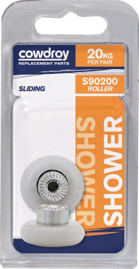 Cowdroy Convex Wheel & Screw 20mm - 2 Pack